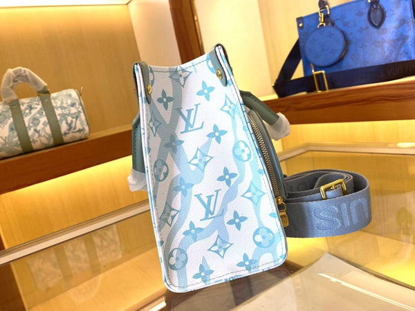 ルイヴィトンバッグ素材ディテール